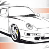 29 Mod/031 - Porsche 911 typ 993 turbo S
