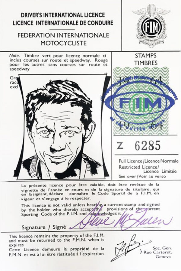 Licence Pilote Steeve Mc Queen Licence Pilote Steeve Mc Queen