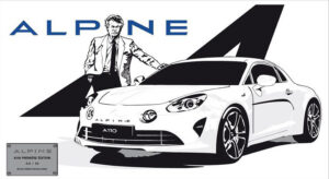 Mod/034 - Alpine A110 première édition "hommage à Jean Rédélé"