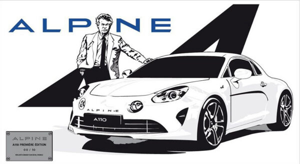 55 Mod/034 - Alpine A110 première édition "hommage à Jean Rédélé"