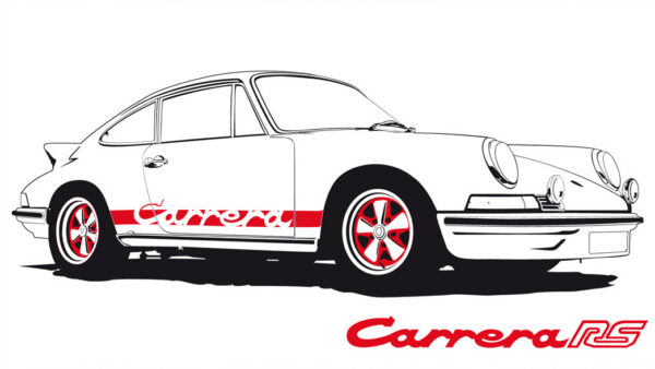 8 Mod/008 - Porsche typ 911 Carrera RS (de 1973)