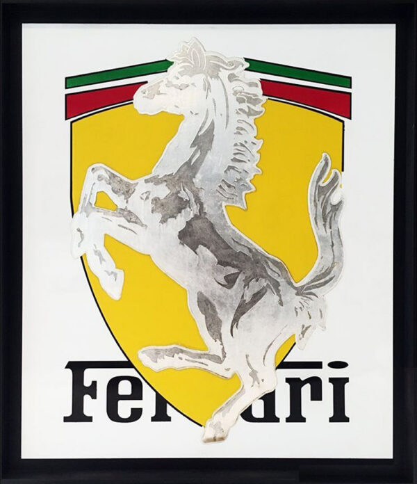 Ferrari Mod/003 - Cavalino Rampante Argento & Palladio