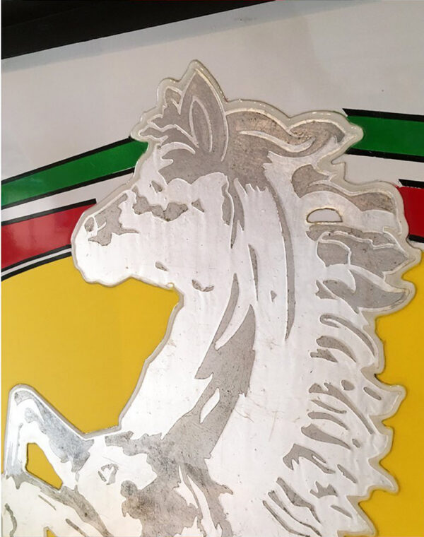 Ferrari1 Mod/003 - Cavalino Rampante Argento & Palladio