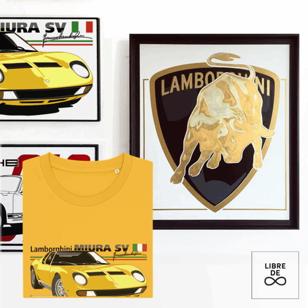Planche Miura Sv_Creator2-Spectra Yellow - Mockup_2 Mod-004 “Miura SV” – Spectra Yellow – T-shirt Collector (édition limitée à 25 exemplaires)