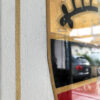 The worn gold Porche's emblem-1 Mod/001 - The Worn Gold Porsche's Emblem